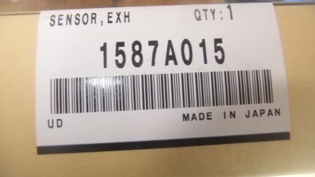 1587A015  MITSUBISHI SHOGUN DPF TEMPERATURE SENSOR NEW GENUINE 2007 - 2017 3